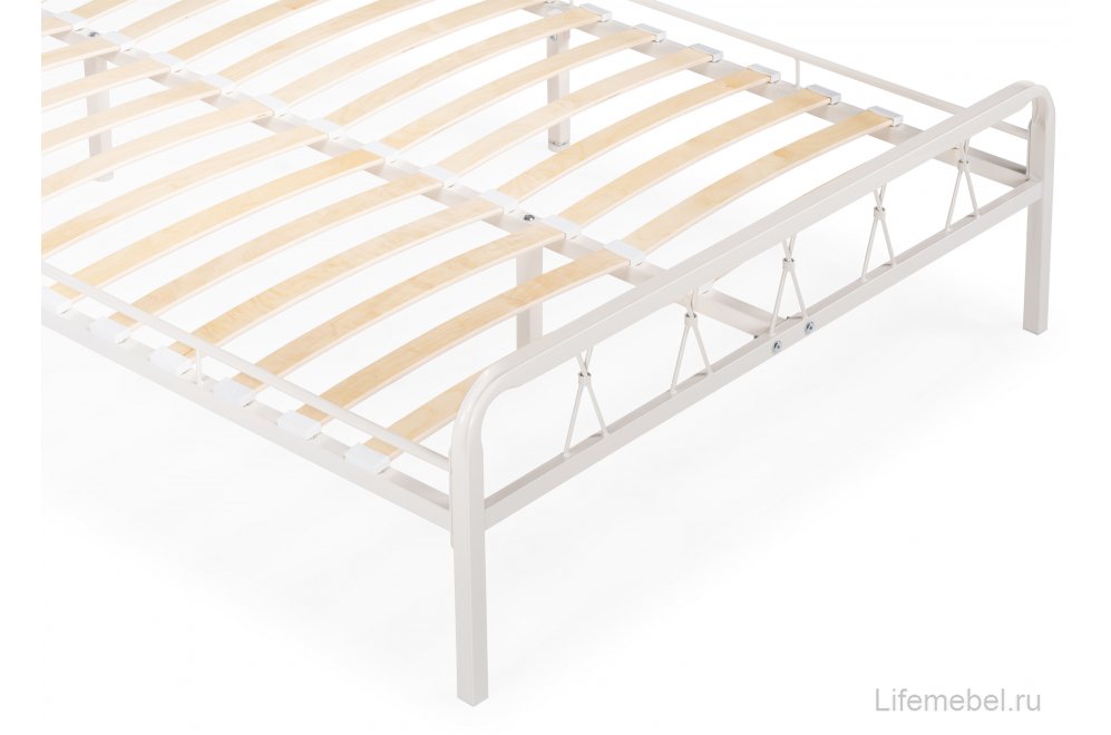 Полутораспальная кровать Иоханна 18 120х200 белая