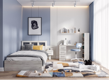 Полутораспальная кровать Канио