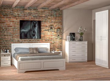 Полутораспальная кровать Кантри