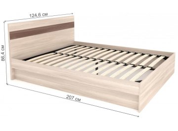 Полутораспальная кровать Милена