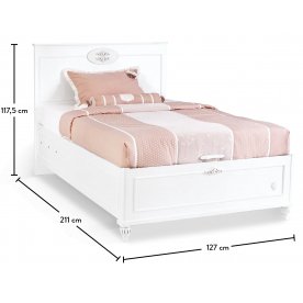 Полутораспальная кровать Romanticа