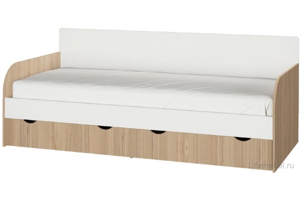 Софа Кот № 900.4 90х200 туя светлая / белый с подушками