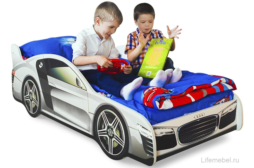 Кровать-машина Audi 70х160