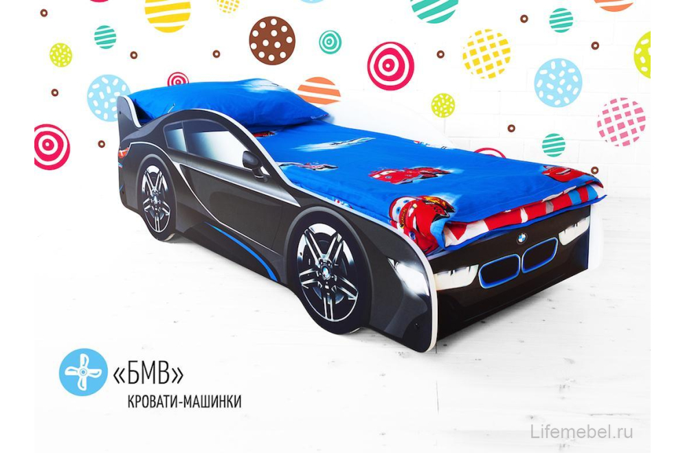 Кровать-машина BMW 70х160