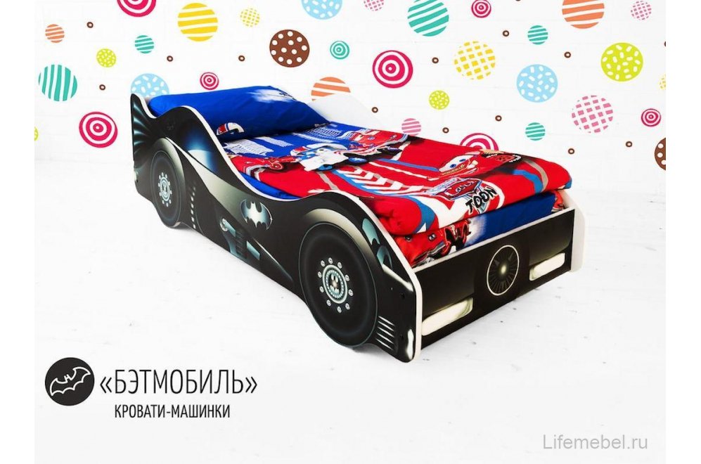 Кровать-машина Бэтмобиль