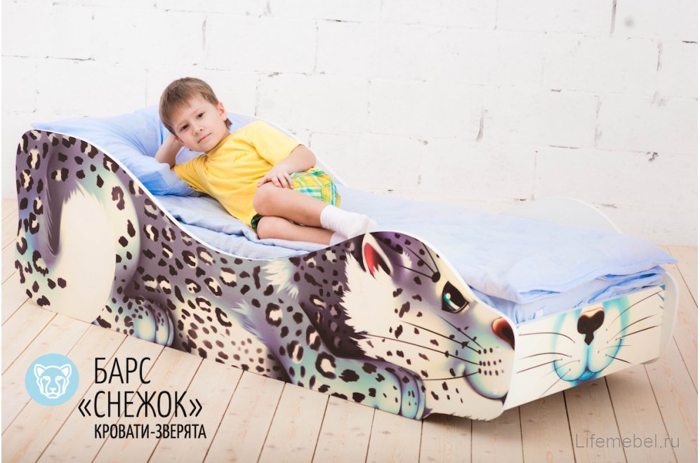 Кровать-зверята Ирбис