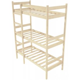 Трехъярусная кровать Линда 90х200