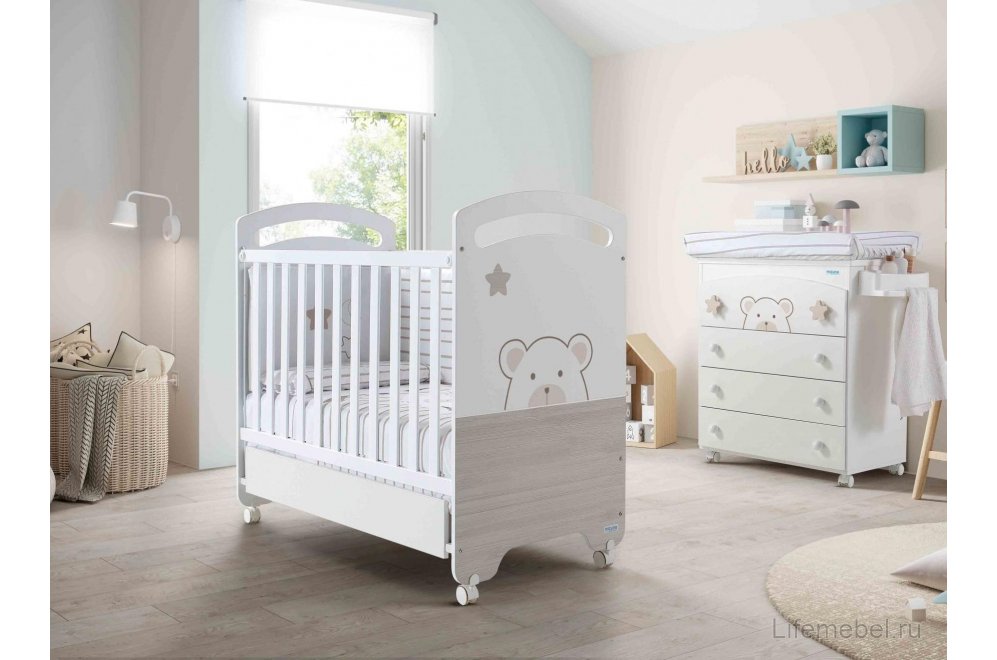 Кроватка Micuna Bubu 120х60 white