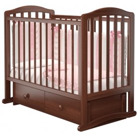 Кроватка Пикколо 3 с маятником и ящиком