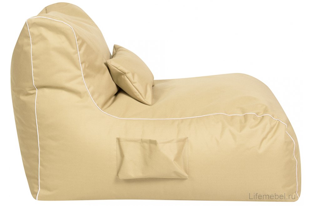 Пуф бежевый