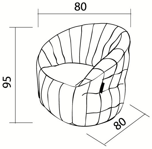 Пуф Австралия beige