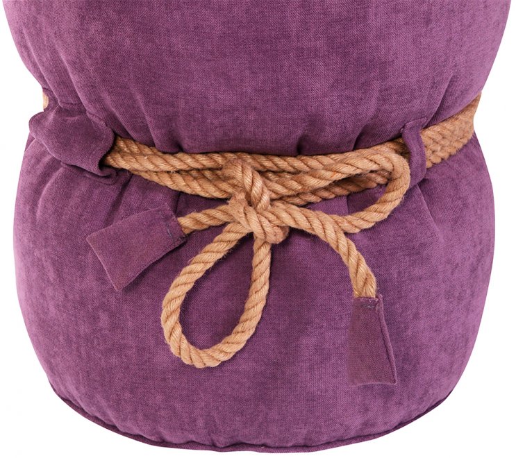 Пуф Кнехт фиолетовый