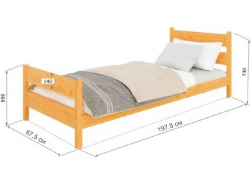 Односпальная кровать Маджава