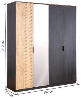 Шкаф детский Black