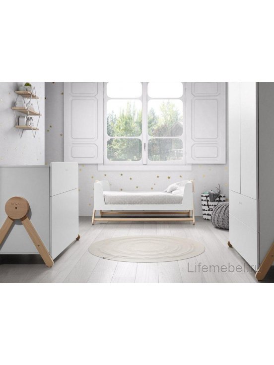 Шкаф Micuna Swing А-1835 white / water wood