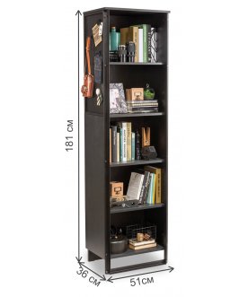 Стеллаж детский Dark Metal