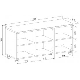 Тумба Ассоль плюс