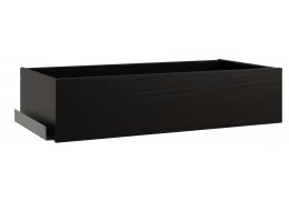 Ящик Макс выдвижной в узкий двухдверный дуб венге