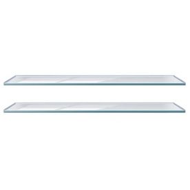 Полки из стекла П1 широкий модуль 2 шт