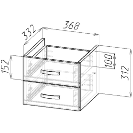 Блок ящиков Либерти малый