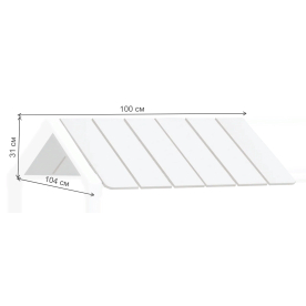 Крыша к кровати-домику Montes Baby