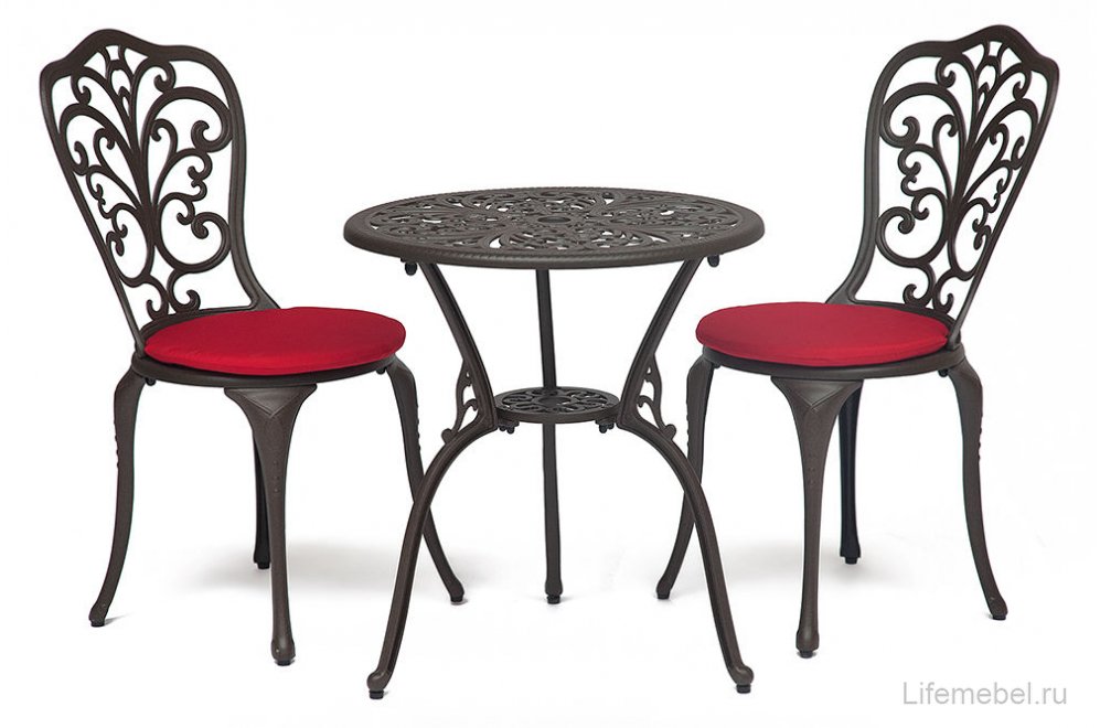 Подушка Secret De Maison для стула Mozart красная