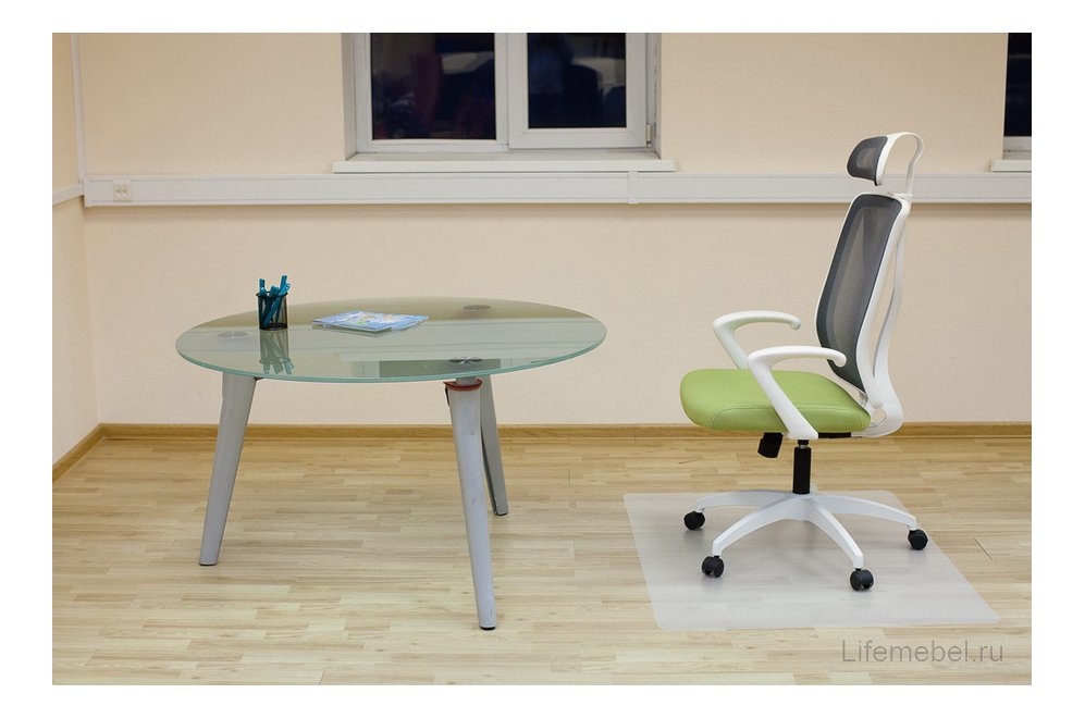 Коврик напольный Бюрократ 110х90 матовый