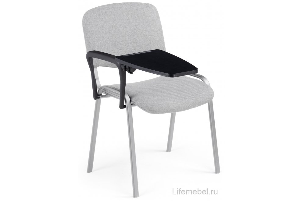 Стол-пюпитр Практик со столиком правый черный