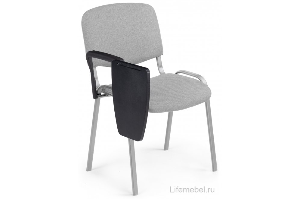 Стол-пюпитр Практик со столиком правый черный