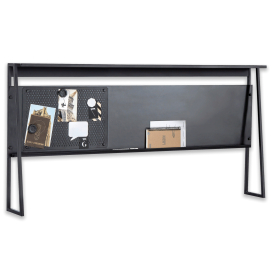 Надстройка для компьютерного стола Line Dark Metal