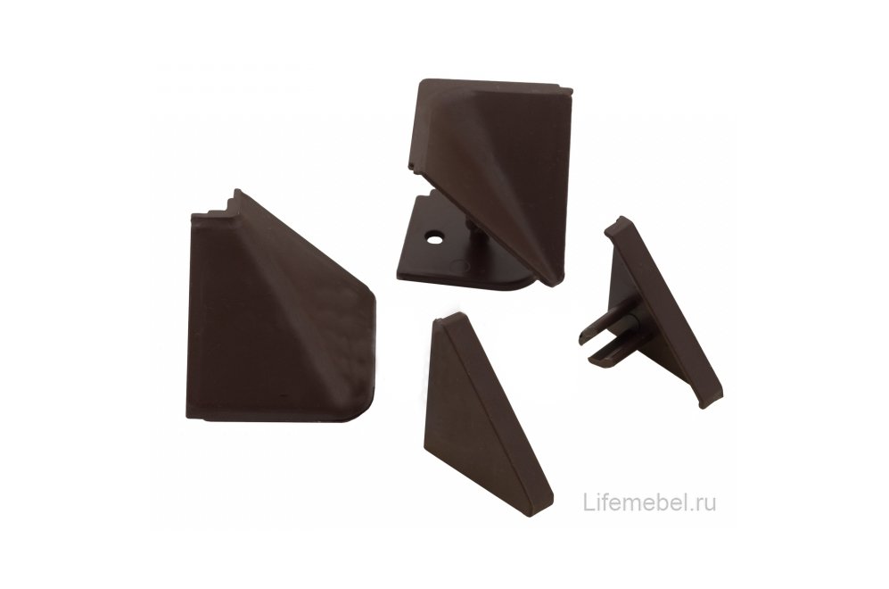 Комплект заглушек для прямого плинтуса
