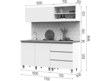 Кухня Элла 1.7