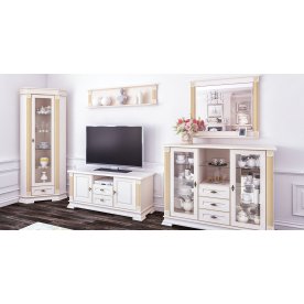 Гостиная Афина крем / патина комплектация 2