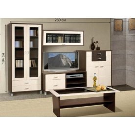 Модульная гостиная Домино комплектация 1