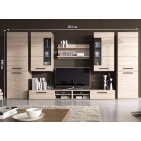 Модульная гостиная Кельн комплектация 4