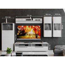 Модульная гостиная Наоми комплектация 2