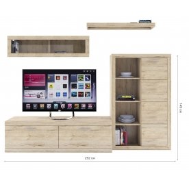 Модульная гостиная Oskar комплектация 17