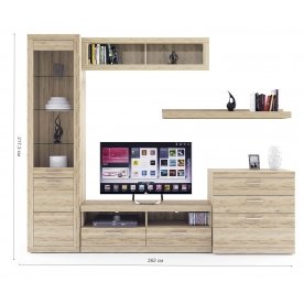 Модульная гостиная Oskar комплектация 19