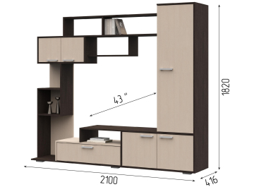 Готовая гостиная Бридж