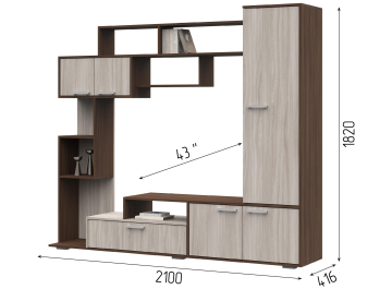 Готовая гостиная Бридж