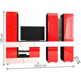 Готовая гостиная Мебелеф-13
