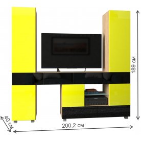 Готовая гостиная Мебелеф-14