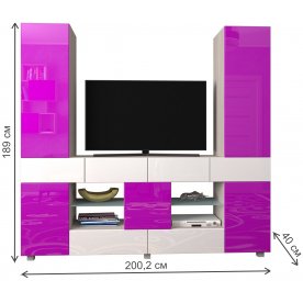Готовая гостиная Мебелеф-16