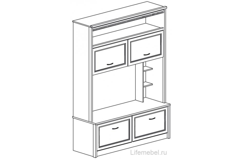 Готовая гостиная Лючия №188 дуб оксфорд