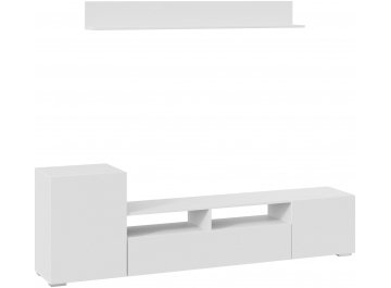 Готовая гостиная Сильвия белый ясень