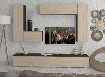 Готовая гостиная Эстет 2 КМП СН.002.2400-01