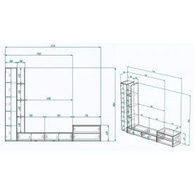 Готовая гостиная МегаKraft 2