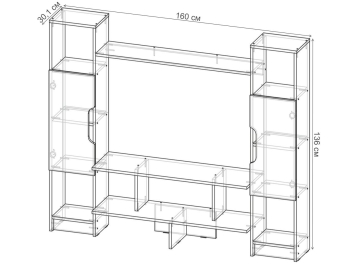 Готовая гостиная ТV-6