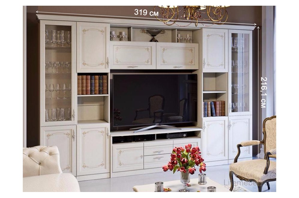 Гостиная Лючия Комплектация 3