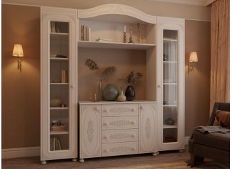 Модульная гостиная Ассоль комплектация 1